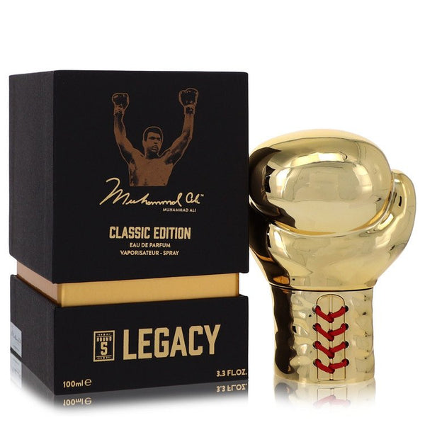 Muhammad-Ali-Legacy-Round-5-by-Muhammad-Ali-For-Men Eau De Parfum Spray (Classic Edition) 3.3 oz (100 ml)