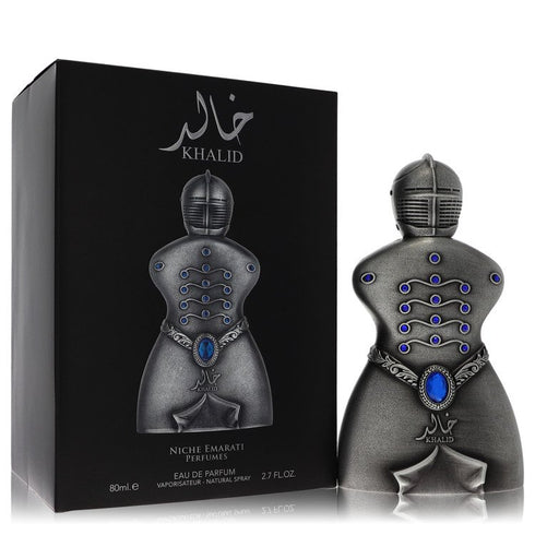 Niche-Emarati-Khalid-by-Lattafa-For-Men Eau De Parfum Spray (Unisex) 2.7 oz (80 ml)