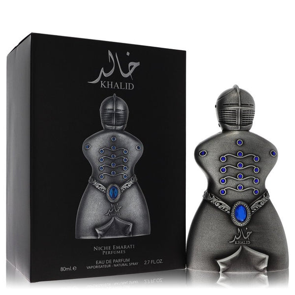 Niche-Emarati-Khalid-by-Lattafa-For-Men Eau De Parfum Spray (Unisex) 2.7 oz (80 ml)