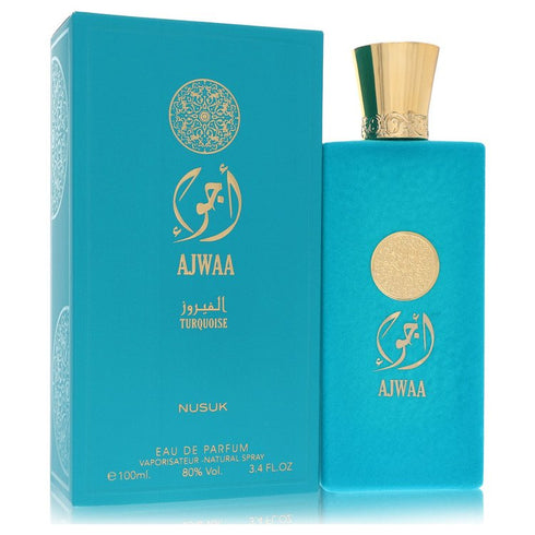 Nusuk-Ajwaa-Turquoise-by-Nusuk-For-Women Eau De Parfum Spray (Unisex) 3.4 oz (100 ml)