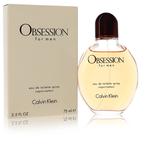 Obsession-by-Calvin-Klein-For-Men Eau De Toilette Spray 2.5 oz (75 ml)