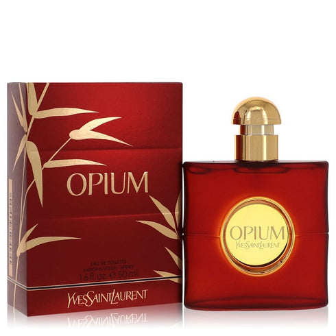 Opium-by-Yves-Saint-Laurent-For-Women Eau De Toilette Spray (New Packaging) 1.6 oz (50 ml)