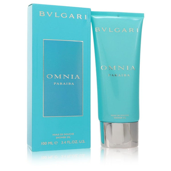 Omnia Paraiba by Bvlgari For Women - Shower Oil 100 ml (3.4 oz)