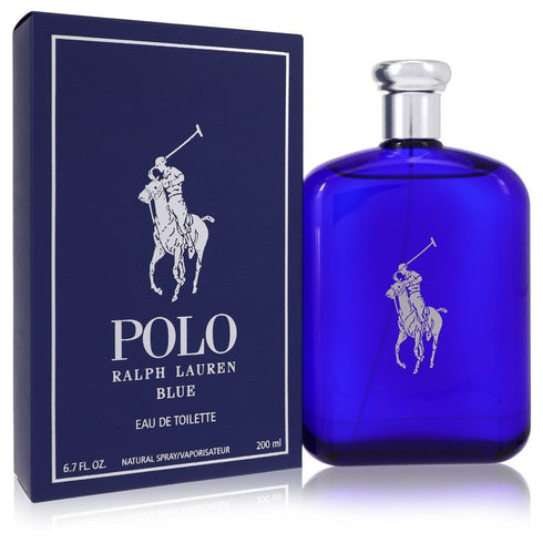 Polo-Blue-by-Ralph-Lauren-For-Men Eau De Toilette Spray 6.7 oz (200 ml)