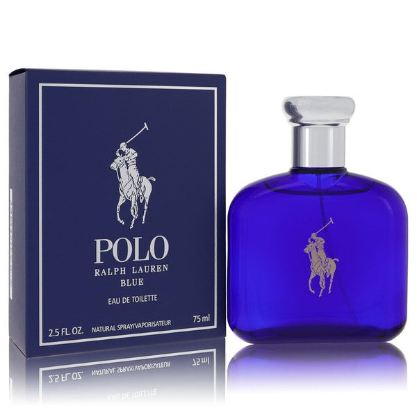 Polo-Blue-by-Ralph-Lauren-For-Men Eau De Toilette Spray 2.5 oz (75 ml)
