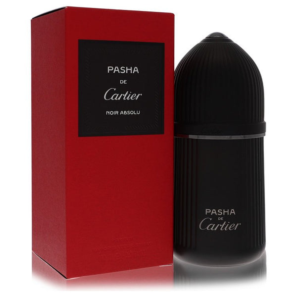 Pasha-De-Cartier-Noire-Absolu-by-Cartier-For-Men Parfum Spray 3.3 oz (100 ml)