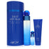 Perry-Ellis-360-Very-Blue-by-Perry-Ellis-For-Men Gift Set 3.4 oz Eau De Toilette Spray + .25 oz Mini EDT Spray + 3 oz Shower Gel