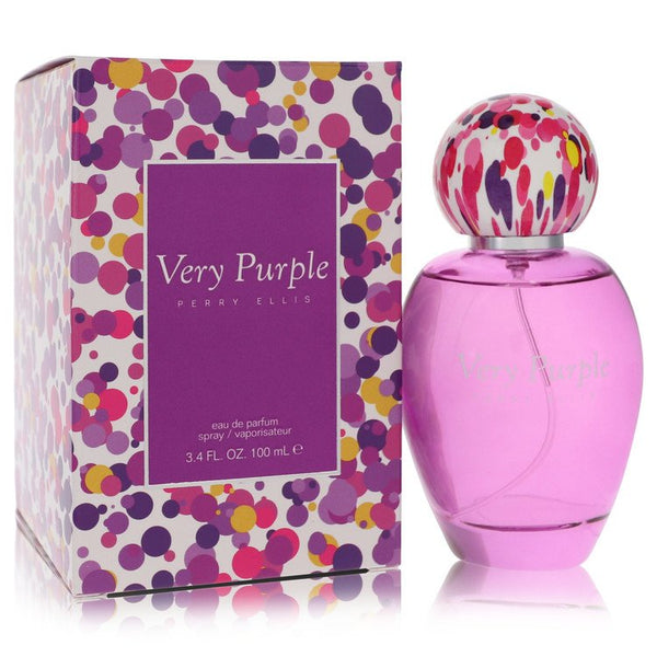 Perry-Ellis-Very-Purple-by-Perry-Ellis-For-Women Eau De Parfum Spray 3.4 oz (100 ml)