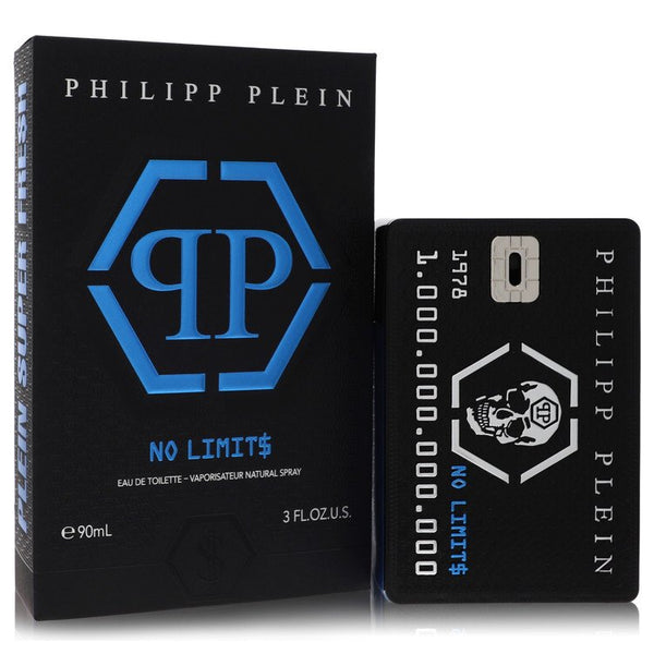 Philipp-Plein-No-Limits-Super-Fresh-by-Philipp-Plein-Parfums-For-Men Eau De Toilette Spray 3 oz (90 ml)