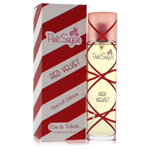 Pink-Sugar-Red-Velvet-by-Aquolina-For-Women Eau De Toilette Spray 3.4 oz (100 ml)