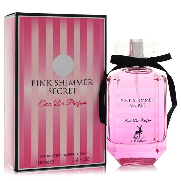 Pink-Shimmer-Secret-by-Maison-Alhambra-For-Women Eau De Parfum Spray 3.4 oz (100 ml)