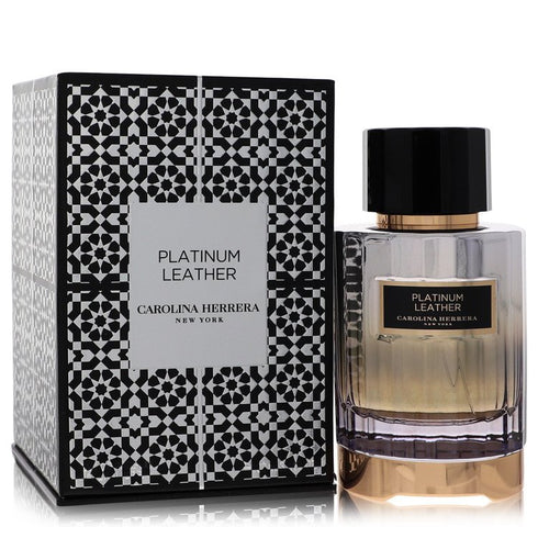 Platinum Leather by Carolina Herrera For Women - Eau De Parfum Spray (Unisex) 100 ml (3.4 oz)