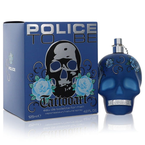 Police-To-Be-Tattoo-Art-by-Police-Colognes-For-Men Eau De Toilette Spray 4.2 oz (125 ml)