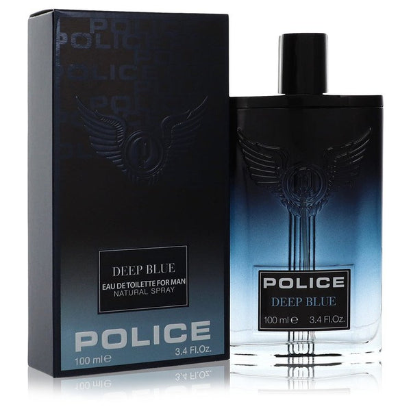 Police-Deep-Blue-by-Police-Colognes-For-Men Eau De Toilette Spray 3.4 oz (100 ml)