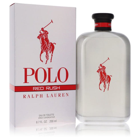 Polo Red Rush by Ralph Lauren For Men - Eau De Toilette Spray 6.7 oz