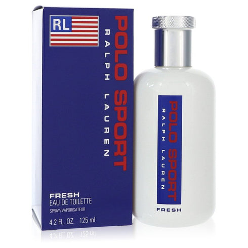 Polo-Sport-by-Ralph-Lauren-For-Men Fresh Eau De Toilette Spray 4.2 oz (125 ml)