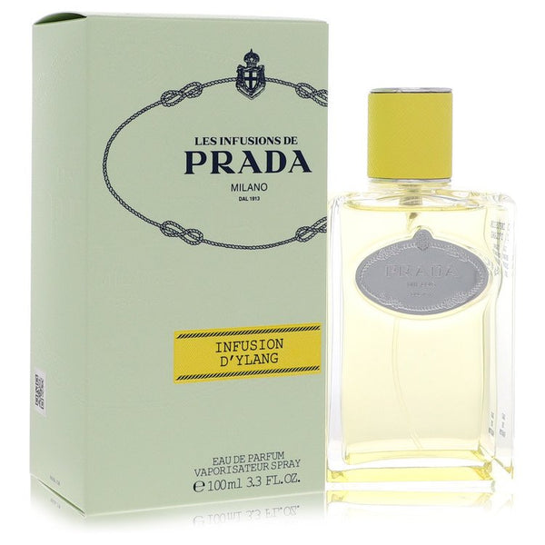 Prada Les Infusions De Infusion D'Ylang by Prada For Women - Eau De Parfum Spray (Unisex) 3.3 oz
