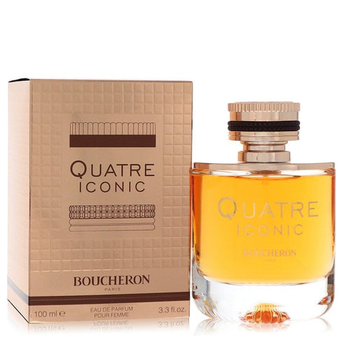 Quatre Iconic by Boucheron For Women - Eau De Parfum Spray 3.3 oz