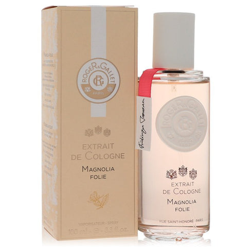 Roger-&-Gallet-Magnolia-Folie-by-Roger-&-Gallet-For-Women Extrait De Cologne Spray (Unisex) 3.3 oz (100 ml)