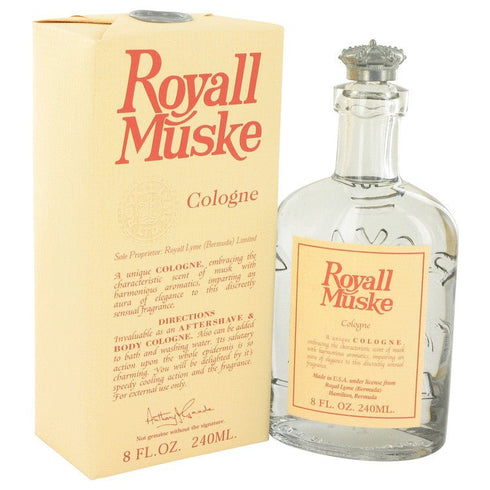 Royall Muske by Royall Fragrances For Men - All Purpose Lotion / Cologne 8 oz