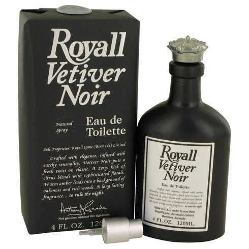Royall Vetiver Noir by Royall Fragrances For Men - Eau de Toilette Spray 4 oz