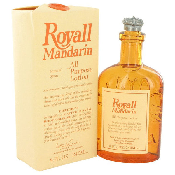 Royall Mandarin by Royall Fragrances For Men - All Purpose Lotion / Cologne 8 oz