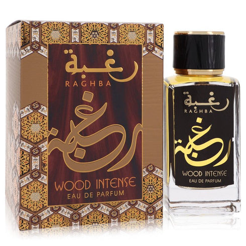 Raghba-Wood-Intense-by-Lattafa-For-Women Eau De Parfum Spray (Unisex) 3.4 oz (100 ml)