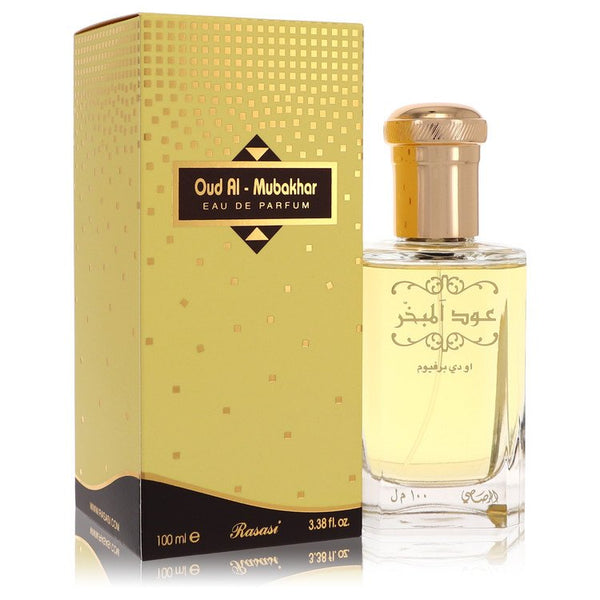 Rasasi-Oud-Al-Mubakhar-by-Rasasi-For-Women Eau De Parfum Spray (Unisex) 3.3 oz (100 ml)