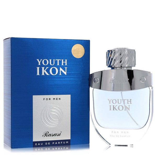 Rasasi-Youth-Ikon-by-Rasasi-For-Men Eau De Parfum Spray 3.3 oz (100 ml)