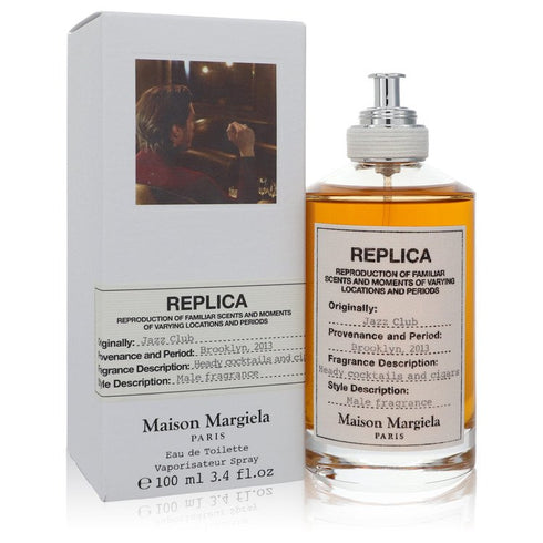 Replica-Jazz-Club-by-Maison-Margiela-For-Men Eau De Toilette Spray (Unisex) 3.4 oz (100 ml)