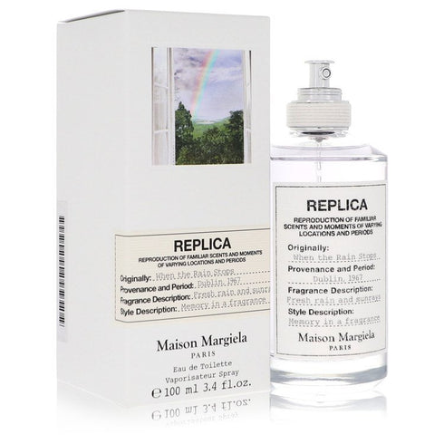 Replica-When-The-Rain-Stops-by-Maison-Margiela-For-Women Eau De Toilette Spray (Unisex) 3.4 oz (100 ml)