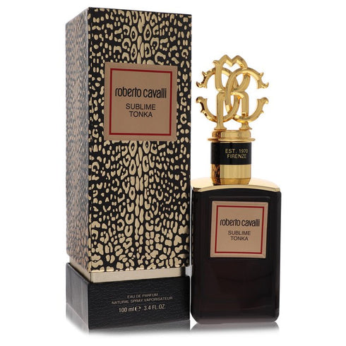 Roberto-Cavalli-Gold-Sublime-Tonka-by-Roberto-Cavalli-For-Men Eau De Parfum Spray (Unisex) 3.4 oz (100 ml)