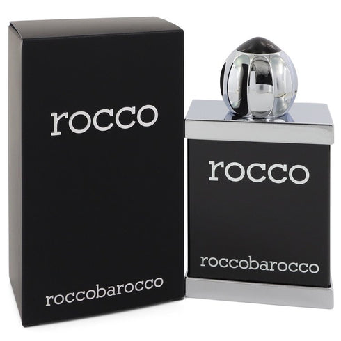 Rocco-Black-by-Roccobarocco-For-Men Eau De Toilette Spray 3.4 oz (100 ml)