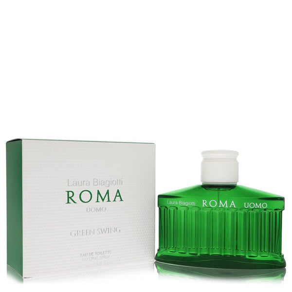 Roma-Uomo-Green-Swing-by-Laura-Biagiotti-For-Men Eau De Toilette Spray 6.8 oz (200 ml)