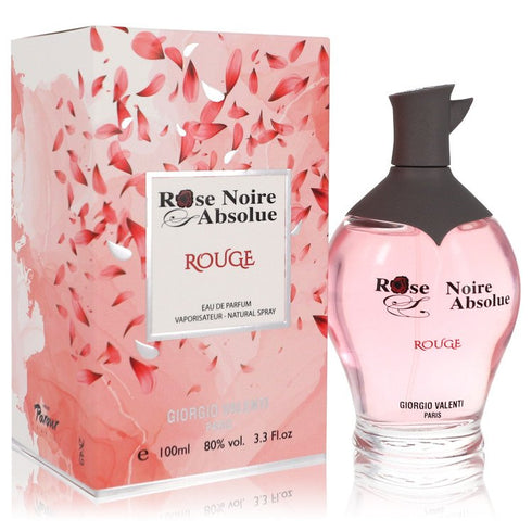 Rose-Noire-Absolue-Rouge-by-Giorgio-Valenti-For-Women Eau De Parfum Spray 3.3 oz (100 ml)