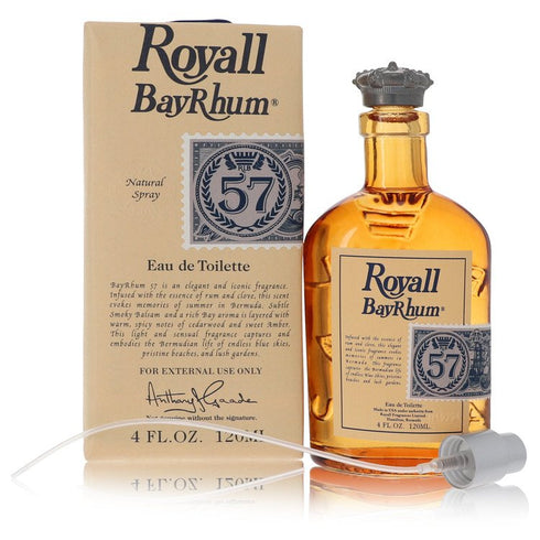 Royall-Bay-Rhum-57-by-Royall-Fragrances-For-Men Eau De Toilette Spray 4 oz (120 ml)