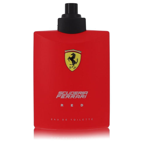 Ferrari-Scuderia-Red-by-Ferrari-For-Men Eau De Toilette Spray (Tester) 4.2 oz (125 ml)