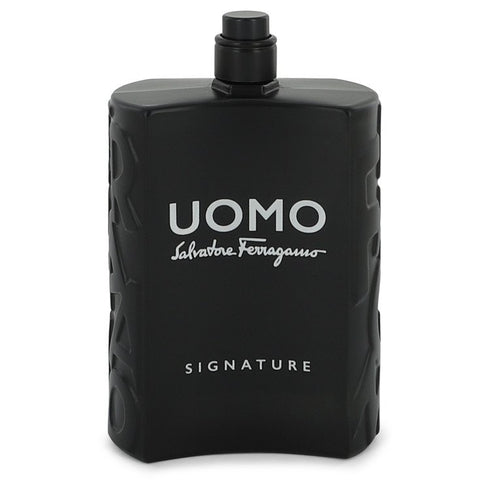 Salvatore-Ferragamo-Uomo-Signature-by-Salvatore-Ferragamo-For-Men Eau De Parfum Spray (Tester) 3.4 oz (100 ml)