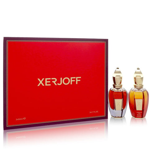 Shooting-Stars-Amber-Gold-&-Rose-Gold-by-Xerjoff-For-Women Gift Set 1.7 oz EDP in Amber Gold + 1.7 oz EDP in Rose Gold