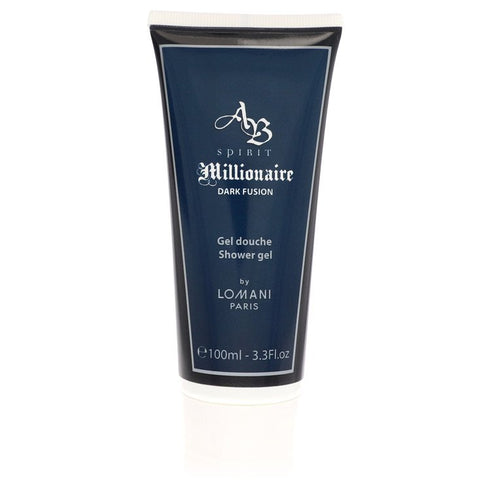 Spirit Millionaire Dark Fusion by Lomani For Men - Shower Gel 3.3 oz
