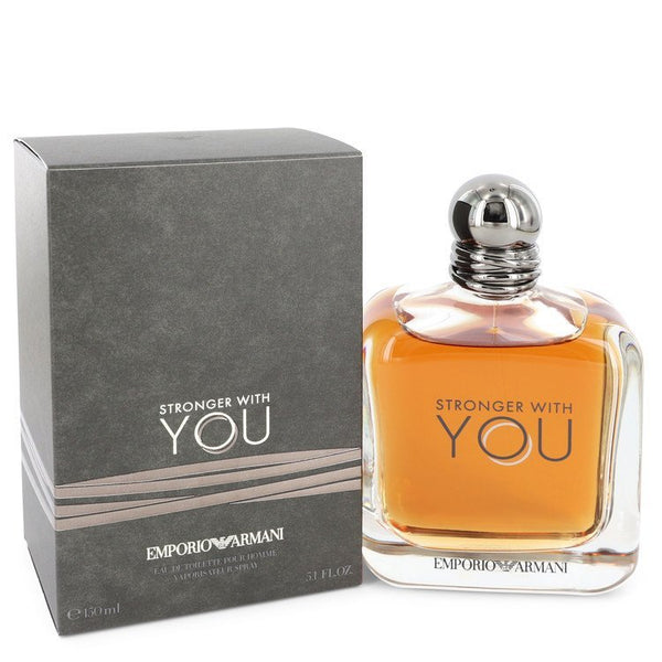 Stronger With You by Giorgio Armani For Men - Eau De Toilette Spray 5.1 oz