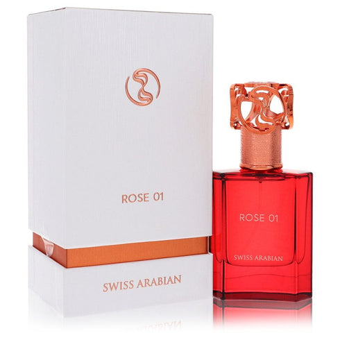 Swiss-Arabian-Rose-01-by-Swiss-Arabian-For-Men Eau De Parfum Spray (Unisex) 1.7 oz (50 ml)