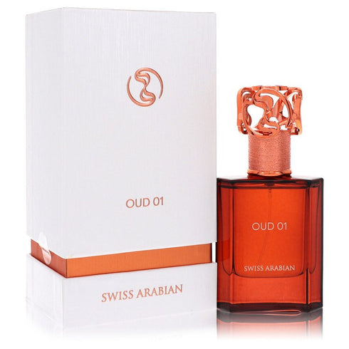 Swiss-Arabian-Oud-01-by-Swiss-Arabian-For-Men Eau De Parfum Spray (Unisex) 1.7 oz (50 ml)
