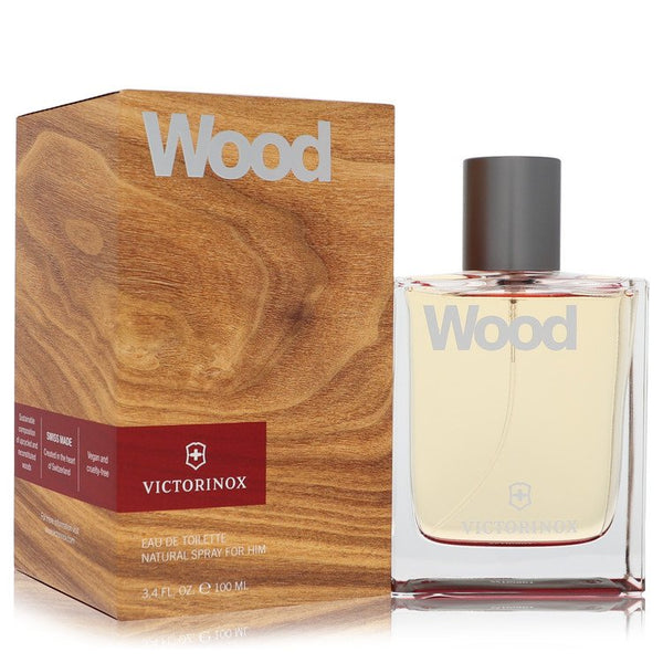 Swiss-Army-Wood-by-Victorinox-For-Men Eau De Toilette Spray 3.4 oz (100 ml)