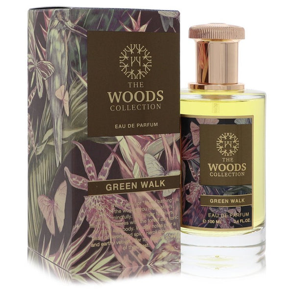 The-Woods-Collection-Green-Walk-by-The-Woods-Collection-For-Men Eau De Parfum Spray (Unisex) 3.4 oz (100 ml)