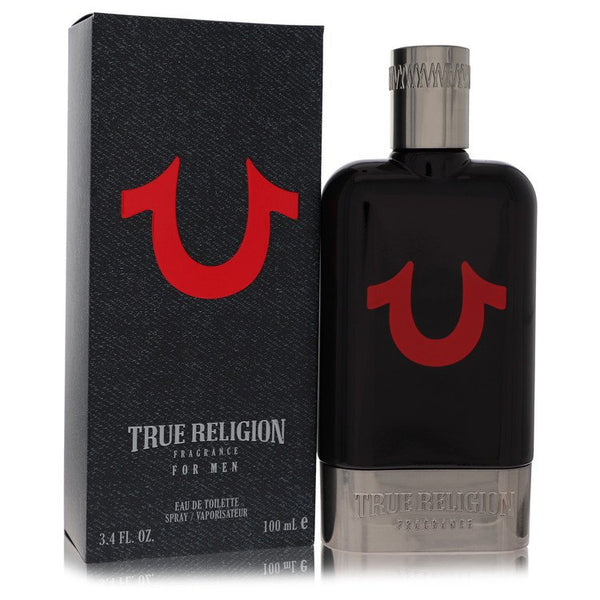 True-Religion-Black-by-True-Religion-For-Men Eau De Toilette Spray 3.4 oz (100 ml)