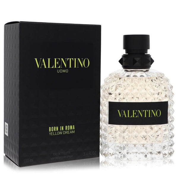 Valentino-Uomo-Born-In-Roma-Yellow-Dream-by-Valentino-For-Men Eau De Toilette Spray 3.4 oz (100 ml)