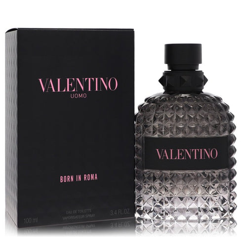 Valentino-Uomo-Born-In-Roma-by-Valentino-For-Men Eau De Toilette Spray 3.4 oz (100 ml)