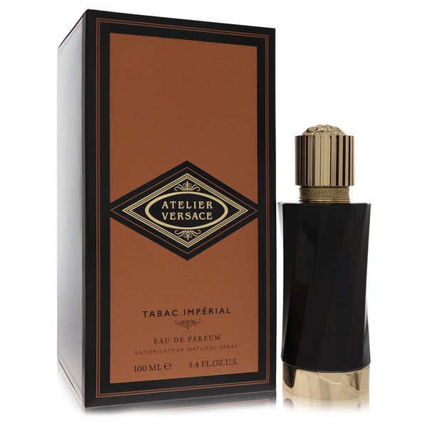 Versace Atelier Tabac Imperial by Versace For Women - Eau De Parfum Spray (Unisex) 100 ml (3.4 oz)