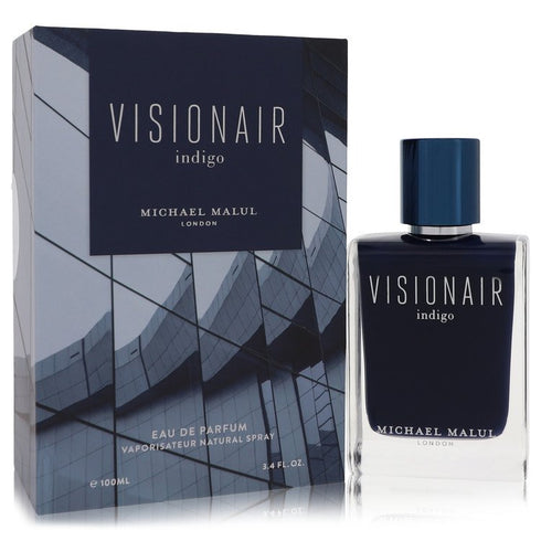 Visionair-Indigo-by-Michael-Malul-For-Men Eau De Parfum Spray 3.4 oz (100 ml)